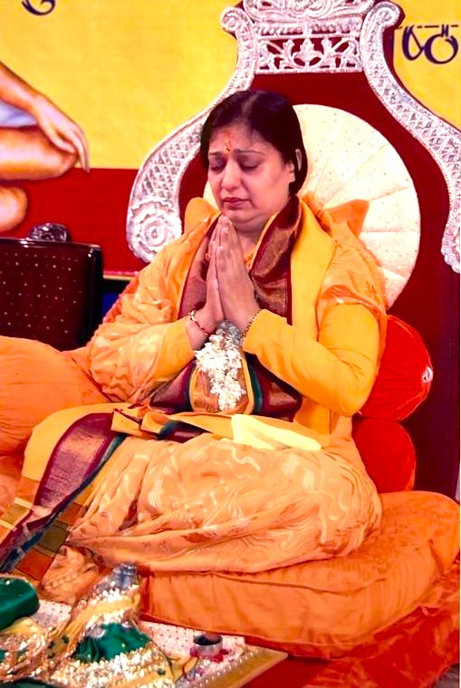 Absorbed in prayer