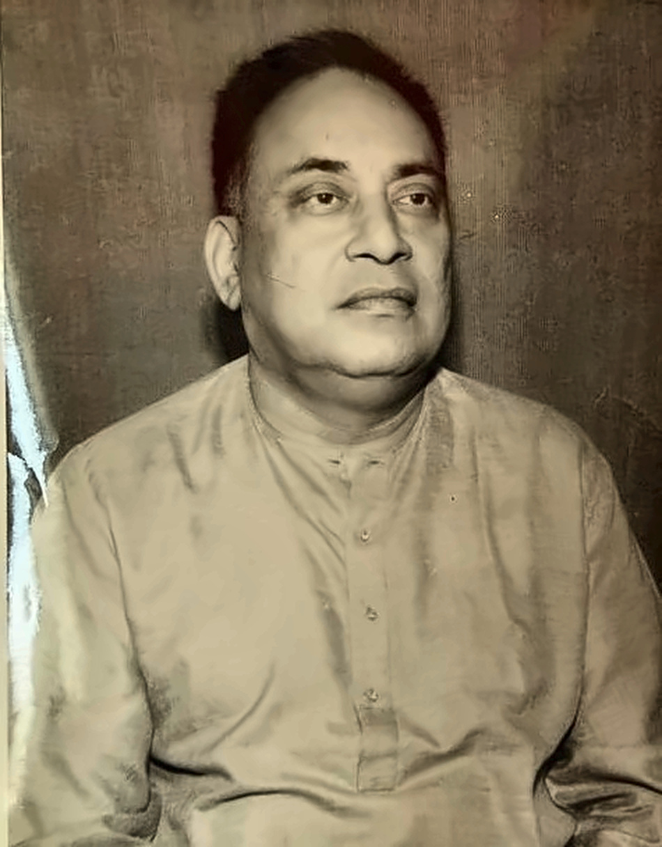 A portrait from his earlier years
